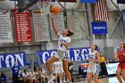 WBBall vs BSU  Wheaton College women's basketball vs Bridgewater State University. - Photo By: KEITH NORDSTROM : Wheaton, basketball